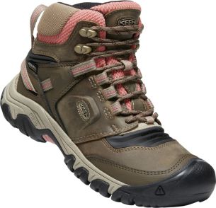 Keen RIDGE FLEX MID WP WOMEN timberwolf/brick dust US 12