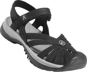 Keen ROSE SANDAL WOMEN black/neutral gray US 8