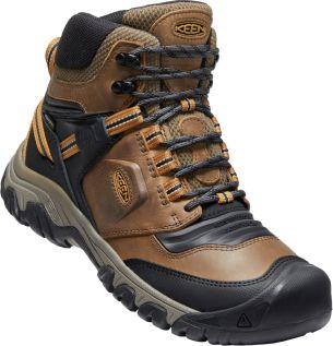 Keen RIDGE FLEX MID WP MEN bison/golden brown