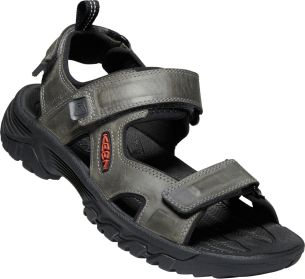 Keen TARGHEE III OPEN TOE SANDAL MEN grey/black US 8