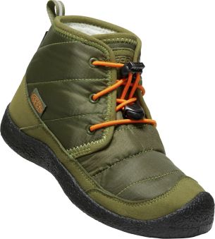 Keen HOWSER II CHUKKA WP YOUTH capulet olive/russet orange