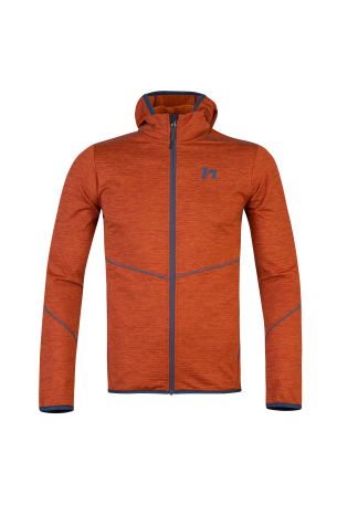 Hannah DAMAR HOODY burnt orange mel