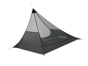 Hannah MESH TENT 1 grey