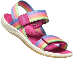 Keen ELLE BACKSTRAP YOUTH rainbow/festival fuchsia US 7