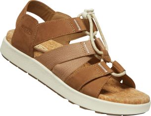 Keen ELLE MIXED STRAP WOMEN toasted coconut/birch US 10