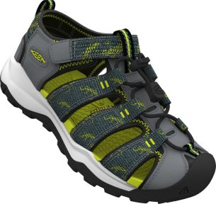 Keen NEWPORT NEO H2 CHILDREN sea moss/steel grey US 11
