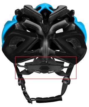 Náhradní set upínání cyklistické helmy ATH01, ATH02 a ATH04