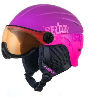LYŽAŘSKÁ HELMA RELAX TWISTER VISOR RH27I