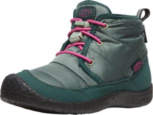 Keen HOWSER II CHUKKA WP YOUTH dark forest/fuchsia purple US 1