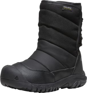 Keen PUFFRIDER WP CHILDREN black/steel grey US 11