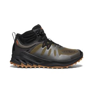 Keen ZIONIC MID WP MEN dark olive/scarlet ibis US 11