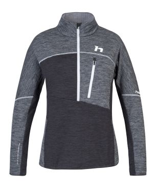Hannah MEDA HZ mikina light gray mel (white)