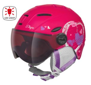 Etape – dětská lyžařská přilba RIDER PRO LIGHT, růžová mat