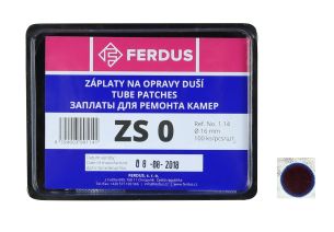 lepení-záplata FERDUS ZS0 kulatá 16mm box 100ks