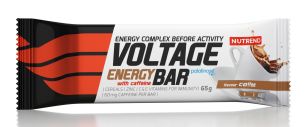 tyčinka VOLTAGE ENERGY BAR 65g s kofeinem, káva