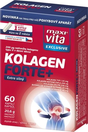 VITAR Maxi Vita Excl Kolagen forte+, 60 kapslí
