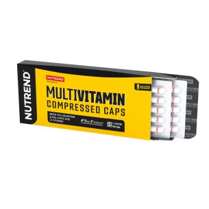 MULTIVITAMIN COMPRESSED CAPS, obsahuje 60 kapslí