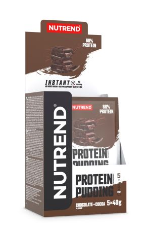 PROTEIN Pudding 5x 40 g, čokoláda+kakao