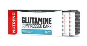 GLUTAMINE COMPRESSED CAPS, obsahuje 120 kapslí