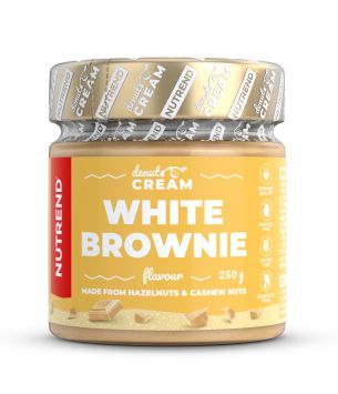 DENUTS CREAM 250 g, white brownie