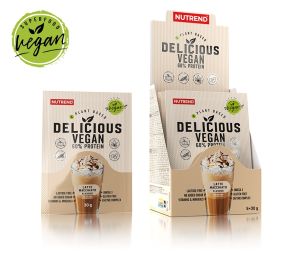 DELICIOUS VEGAN PROTEIN 5x30 g latte macchiato