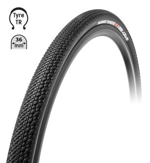 plášť TUFO Gravel THUNDERO 700x36C, bezduš. črn