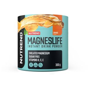 MAGNESLIFE INSTANT DRINK POWDER 300 g pomeranč