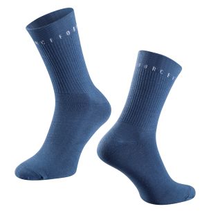 ponožky FORCE SNAP, modré L-XL/42-46