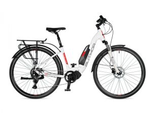 AUTHOR Electra 2025 bílá/červená dámské touring E-kolo