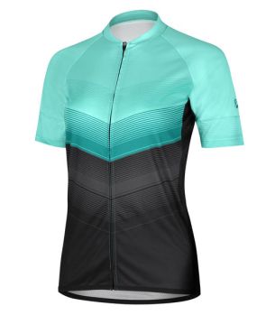 Etape – dámský dres VIOLET, mint/černá