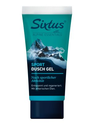 SIXTUS SPORT SHOWER GEL (sprchový gel), 15 ml