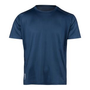 dres FORCE MTB MOUNT krátký rukáv tm. modrý