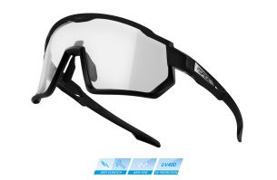 brýle FORCE DRIFT černé, fotochrom+černé sklo SADA