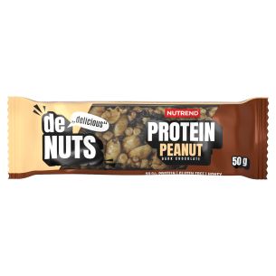 Denuts Protein, tyčinka, 50 g arašídy
