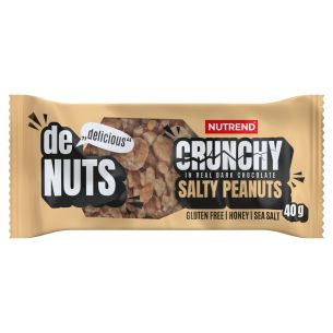Denuts Crunchy, tyčinka, 40 g slané arašídy