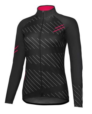 Etape – dámský dres GAIA 2.0, černá/růžová