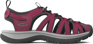 Sandály Keen WHISPER WOMEN beaujolais/black US 8/38,5