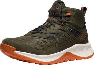 Boty Keen HIGHTRAIL MID WP MEN forest night/gold flame US 9,5