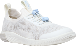 Boty Keen KNX KNIT LACE CHILDREN star white/skyway US 11