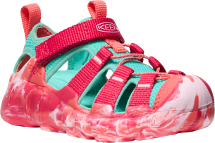Sandály Keen HYPERPORT H2 CHILDREN raspberry/pool blue US 12