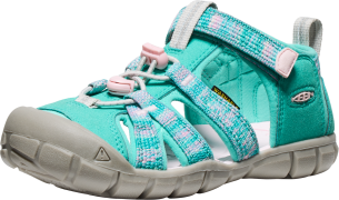 Sandály Keen SEACAMP II CNX YOUTH bright aqua/pink-a-boo US 6 Sandály Keen SEACAMP II CNX YOUTH bright aqua/pink-a-boo US 6