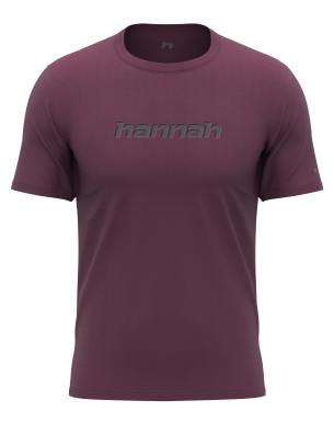 Tričko krátký rukáv Hannah BINE red mahogany XL