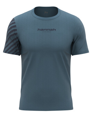 Tričko krátký rukáv Hannah BINE anthracite (stripe) M