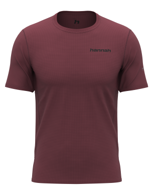 Tričko krátký rukáv Hannah WICK red mahogany XL