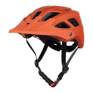 přilba FORCE IBEX MTB, oranžová, matná L-XL