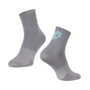 ponožky FORCE IN HEART krátké, šedé L-XL/42-46