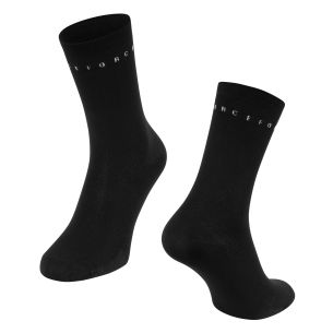 ponožky FORCE SMACK, černé L-XL/42-46