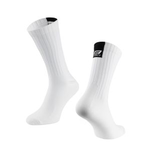 ponožky FORCE RIBBON, bílé L-XL/42-46