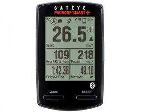 CATEYE Cyklopočítač CAT Padrone Smart+ (SC100B W/SPDCDCHR)  (černá)