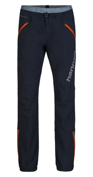 Kalhoty Hannah KASH PANTS anthracite (orange) L Kalhoty Hannah KASH PANTS anthracite (orange) L